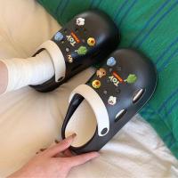 ราคา Walkon ราคาถูก รองเท้าหัวโตเเฟชั่น ตัดสลับโทนสีได้ดูดีมาก เเถมตัวติดน่ารักไปให้คุ้มๆ เเมทช์ลุคได้ง่าย งานคือไดต่อจีมากเเ (26231013923)