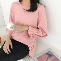 ราคา Walkon สินค้าใหม่มาแรง เสื้อผ้าแฟชั่นมาใหม่เสื้อผ้าแฟชั่นสำหรับผู้หญิงเสื้อคอกลมแขนยาวเสื้อเบลาส์สไตล์เกาหลีแขนยาว เน (26165339230)