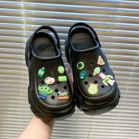ราคา Walkon แฟชั่นใหม่ รองเท้าแตะหัวโตแฟชั่น งานรองเท้าพื้นนิ่มใส่สบาย ทำความสะอาดง่าย ใส่แล้วไม่เจ็บเท้า มีให้เลือก 3สี ติดต (24434589280)