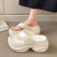 ราคา Walkon รองเท้าแตะหูหนีบงานเสริมส้น พื้นนิ่มน้ำหนักเบา สวมใส่กระชับเท้าทรงสวยวัสดุทำจากยาง ใส่สบายกันน้ำกันลื่นเสริมส้น (41458969737)