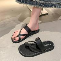 ราคา Walkon รองเท้าแตะแฟชั่น สไตล์เกาหลี ของมันต้องมี รุ่นนี้บอกเลยว่าคุ้ม แบบสายไขว้ สวมนิ้วโป้ง เก๋ ชิค ไม่ซ้ำใคร สีสันแมทช (28789309444)