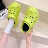 ราคา Walkon น้องใหม่ รองเท้าหัวโตแฟชั่น รุ่นนี้พื้นนิ่มสุดๆตัวพื้นดำตัดสีสันน่ารักน่าใส่ มีให้เลือก3สีเลยน๊าาทุกคนสามารถใช้งา (26559459848)