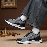 ราคา Walkon รองเท้าผ้าใบสำหรับผู้ชาย คุณภาพสูง โดดเด่นด้วยการตกแต่งจากหนังกลับและหนังแท้ มีโลโก้ภาษาอังกฤษเด่น (44707626875)