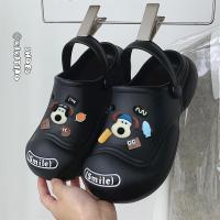 ราคา Walkon พร้อมส่ง รองเท้าหัวโตแฟชั่นผู้หญิง ใส่แบบสวมหรือรัดส้นก็ไม่มีปัญหา ดีไซน์เก๋ มี 4 สี งานปั๊ม Smile แมทช์ง่ายที่ช่ (25134095309)