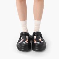 ราคา Walkon รองเท้าแตะหัวโต รุ่นใหม่สำหรับสาวๆ ดีไซน์สวย มีรูระบายอากาศ เนื้อยางหนานิ่ม พื้นมีกันลื่น มาพร้อมอะไหล่ลายน่ารักๆ (42118032245)
