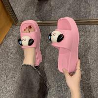 ราคา Walkon พร้อมจัดส่ง รองเท้าเสริมส้นแฟชั่นสำหรับคุณผู้หญิง ดีไซน์รูปทรงน่ารัก ส้นสูง 1 8 นิ้ว วัสดุทำจากยางคุณภาพดีพื้นนิ (28356858325)