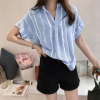 ราคา Walkon รุ่นใหม่ เสื้อผู้หญิงราคาถูก เสื้อแฟชั่นผู้หญิง เสื้อเชิ้ตแขนสั้น เนื้อผ้าดี นิ่มใส่สบาย ใส่ทำงานใส่ไปเที่ยวได้หม (24986953305)