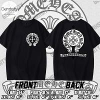 ราคา Chrome Hearts Prit Casual T Shirt Cotton Street Pattern เสื้อยืดสีดํา เสื้อยืดคอกลมไม่จม (27325569488)