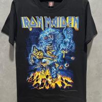 ราคา เสื้อยืดลายไฟ Iron Man 2 Mummy ป้าย Rock Yeah เสื้อผ้าผู้ชายผ้าฝ้าย 100 (29929135857)