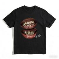 ราคา เสื้อยืดแขนสั้น ลายกราฟิก Golden Tooth สไตล์ฮิปฮอป พร้อมการจัดส่งภายใน 24 ชั่วโมง (57408031564)