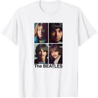 ราคา เสื้อยืดแขนสั้นคอกลม ออกแบบตามปกอัลบั้ม The Beatles Band (41115434762)