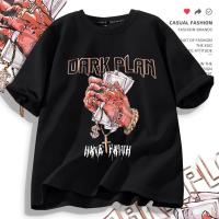ราคา เสื้อยืดแขนสั้นผู้ชาย โอเวอร์ไซส์ เสื้อผ้าแฟชั่นเยาวชน เวอร์ชั่นเกาหลี เสื้อโอเวอร์ไซส์ (29079958983)