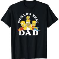 ราคา เสื้อยืด V2 จากซีรีย์ The Simpsons ภาพคลาสสิกของพ่อนั่งบนโซฟาสีส้ม พร้อมอารมณ์ขันแบบมืดๆ (27540571995)