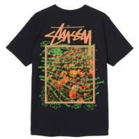 ราคา เสื้อยืด Allen 777 Stussy Super Bloom Butterfly Flower แขนสั้นคอกลม Unisex (42515711193)
