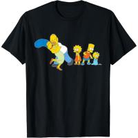 ราคา จัดส่งภายใน 24 ชั่วโมง Maggie Simpson Kiss Pattern T Shirt เสื้อยืดลำลอง (41015434753)