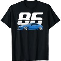 ราคา เสื้อยืดอนิเมะ 86 GR Street Drift Racing Car สำหรับแฟนรถซิ่งและสายดริฟท์ (40915434876)