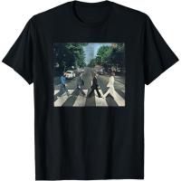 ราคา เสื้อยืด Beetle Avenue ออกแบบ Beetle Crossing พร้อมลายเซ็นและองค์ประกอบเพลง (41115434868)