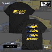 ราคา เสื้อยืด Honda Civic Spoon Sports EG EK SIR ESI สไตล์รถแข่ง จัดส่งใน 24 ชม (28990473503)