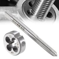 ราคา การลดราคาครั้งใหญ่ 1 4 28 UNF Tap and Die Set HSS Thread Tap with Round Threading Die Right Hand BABYHOOD2 TH (26674193617)