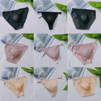 ราคา การลดราคาครั้งใหญ่ บุรุษเซ็กซี่ลูกไม้ Sissy กระเป๋ากางเกง Thongs บิกินี่กางเกงชุดชั้นใน (25441341365)