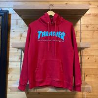 ราคา thrasher hoodie red size S M (29563705082)