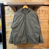 ราคา vintage nike hooded jacket brown (25564833912)
