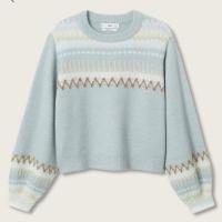 ราคา เสื้อไหมพรม MANGO สีฟ้า (25222009348)