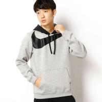 ราคา nike sportswear big swoosh fleece hybrid hoodie (42468393740)