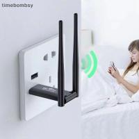 ราคา เวลา 300Mbps 2 4G USB Wireless WiFi Repeater Extender Router WiFi เครื่องขยายสัญญาณ Booster Long Range Wi Fi Repeater Access Point TH (52658864043)