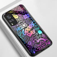 ราคา เคสสำหรับ VIVO Y51 2020 Y31 2021 Y51A 2021 Y53s Y33 เคสโทรศัพท์แมวเปลือกแก้วกันกระแทก (55353254993)