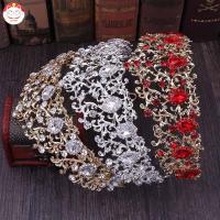 ราคา เจ้าสาวอุปกรณ์ชุดแต่งงานใบรูปร่างคริสตัลมงกุฎขนาดใหญ่ผู้หญิงเจ้าหญิงแวว พลอยเทียม เครื่องประดับหรูหรา หมวก (55506192297)