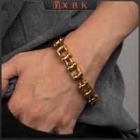 ราคา เอ็กซ์บีเค 1ชิ้นผู้ชายสร้อยข้อมือสแตนเลสสร้างสรรค์เลียนแบบจักรยานโซ่สร้อยข้อมืออินเทรนด์สไตล์พังก์ทุกวันสวมใส่อุปกรณ์เสริม ไทย (55408985779)