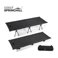 ราคา Springhill เตียงสนามพับเก็บได้ ปรับระดับสูงต่ำ ผ้า Oxford 1000D อลูมิเนียม ถอดออกได้ เตียงพับ ตั้งแคมป์เตียงพับ Cot เตียง (29081823893)