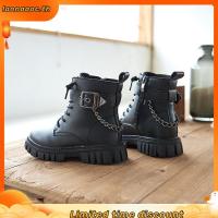 ราคา แฟชั่นรองเท้าบูทสั้นสไตล์สตรีทสําหรับเด็กผู้หญิง (55658322661)