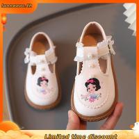 ราคา Doris diary Girls รองเท้าหนังขนาดเล็กลูกไม้นักเรียนรองเท้าเจ้าหญิงพื้นนุ่มกันลื่น (55108610782)