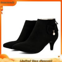 ราคา รองเท้าบูทเด็กผู้หญิง 01 หนังกลับคู่ 21 30 (54158657877)