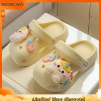 ราคา รองเท้าแตะเด็กแบบรู ลายยูนิคอร์นน่ารัก พื้น EVA นุ่ม กันลื่น แบบหุ้มหน้า ใส่หน้าร้อน (48308939055)