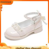 ราคา สินค้าอยู่ไทย รองเท้าคัทชูเด็ก สไตล์เกาหลี เกาใจ ประดับมุข หนังแก้ว คช ขอบย่นใหม่ (47058302730)