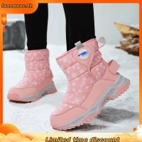 ราคา รองเท้าบู๊ทลุยหิมะทรงสูงสําหรับเด็ก ไม่จํากัดเพศ รองเท้าบู๊ทผ้าฝ้ายให้ความอบอุ่นสําหรับเด็กผู้ชายเด็กผู้หญิงและวัยรุ่นนัก (46158343604)