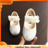 ราคา Sรองเท้าเด็กต้องเผื่อ1เซนจากเท้าน้อง ร้านอยู่รัชดา ลองได้ H090สีขาว สีโอรส สีดำ สีครีม หนังแก้ว แต่งดอกไม้ (49709010473)