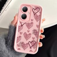 ราคา เคสสำหรับ VIVO Y27 Y36 4G Y36 5G Y27 5G Y77T Y27s Y35 Y35 5G เคสโทรศัพท์รูปหัวใจสามสีซิลิโคนกันกระแทก (56005927102)