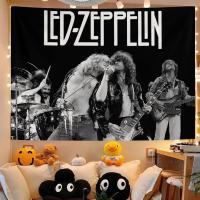 ราคา Led Zeppelin Zeppelin Airship Band Tapestry Rock อัลบั้มปก สดโปสเตอร์พื้นหลังผ้า Retro หอพักข้างเตียงตกแต่งผนังผ้า Heavy Metal Band พัดลมสนับสนุน Tapestry YT (42880068756)