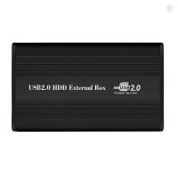 ราคา Usb2 0 ถึง IDE Hard Disk Case 2 5 IDE HDD Enclosure กล่องฮาร์ดดิสก์แบบพกพาอลูมิเนียม HDD Enclosure สีดํา (29553298007)