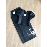 ราคา Sira Siri ชุดไทยสีดำ เสื้อผ้าไหมอิตาลี รุ่นลิซ่าสีดำ ผ้าถุงสำเร็จรูปทอลาย สีดำ สวยเรียบหรูมากจ้า (24713774055)