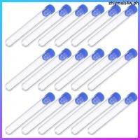 ราคา 50 ชิ้นหลอดเก็บพลาสติกหลอดทดสอบที่ว่างเปล่าพร้อมฝาปิด Mini Test tube ขวด Clear zhiymais4w (48908241848)