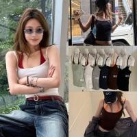 ราคา W8799 เสื้อสายเดี่ยว แต่ง 2 ชั้น ตัดสีกันสวย มีฟองน้ำในตัวนะคะ ใส่ออกมาแล้วดูดีสุดๆ แฟชั่นเกาหลี TAG WG WE (44759286323)