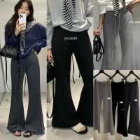 ราคา LM9171 กางเกงขายาว ทรงขาม้า มีเชือกรูด ผ้ามีน้ำหนักทรงสวย ใส่เที่ยว แฟชั่นเกาหลี TAG YJIA (42913566800)