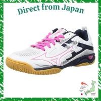 ราคา Direct From Japan Mizuno Table Tennis Shoes Wave Kaiserburg 7 White Blue 24 0 cm 3E (57157073695)