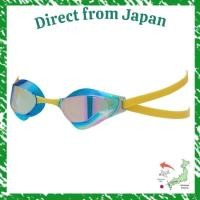 ราคา Direct From Japan MIZUNO Swimming Swimming goggles swim goggles swim goggles limited edition goggles non cushion type N3JEC191 unisex aqua blue rubby mirror (49059405845)