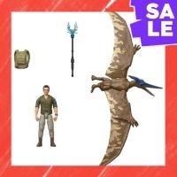 ราคา Direct From Japan Mattel Jurassic World Rebirth Human Dinosaur Figure Pack Dr Henry Loomis Pteranodon Movie Accurate 3 75 Scale Movable Collectible (46902157876)